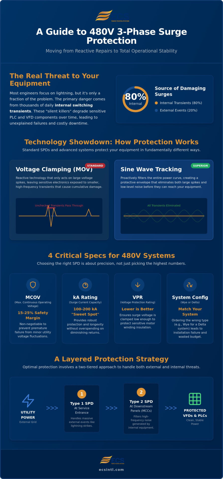 Best SPD for a 480V 3-Phase System: Industrial Selection Guide (2026)