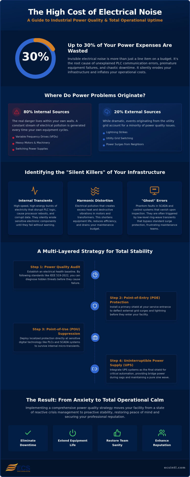 Industrial Power Quality Improvement Techniques: The 2026 Facility Leader’s Guide