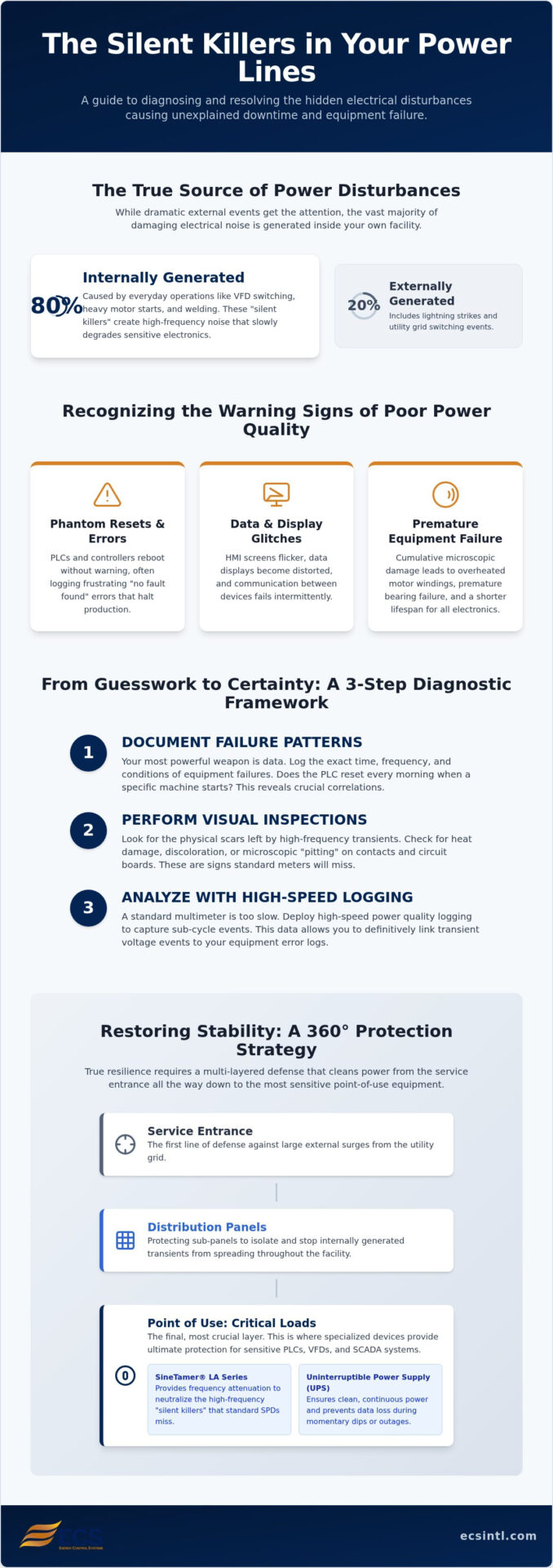 Diagnosing Industrial Power Quality Issues: A Guide to Uptime and Operational Relief