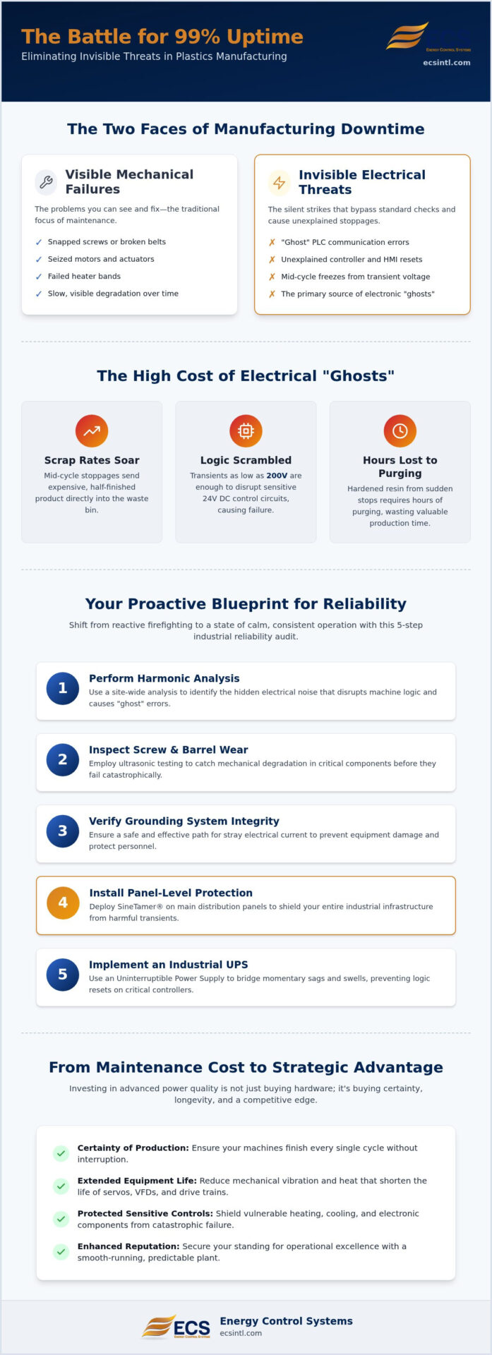 Preventing Downtime in Plastics Manufacturing: The 2026 Guide to Total Reliability